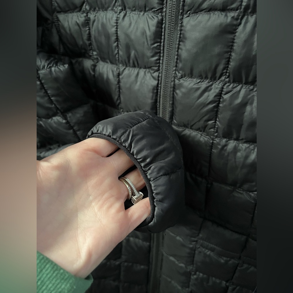 The North Face ThermoBall Eco Hooded Parka in Black Size XS New - Picture 6 of 10